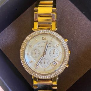 Sold! Michael Kors Bezzel Watch